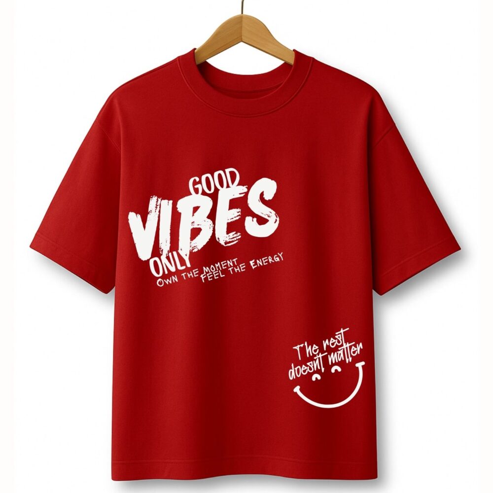 Lufit Oversized T-Shirt – Good Vibes