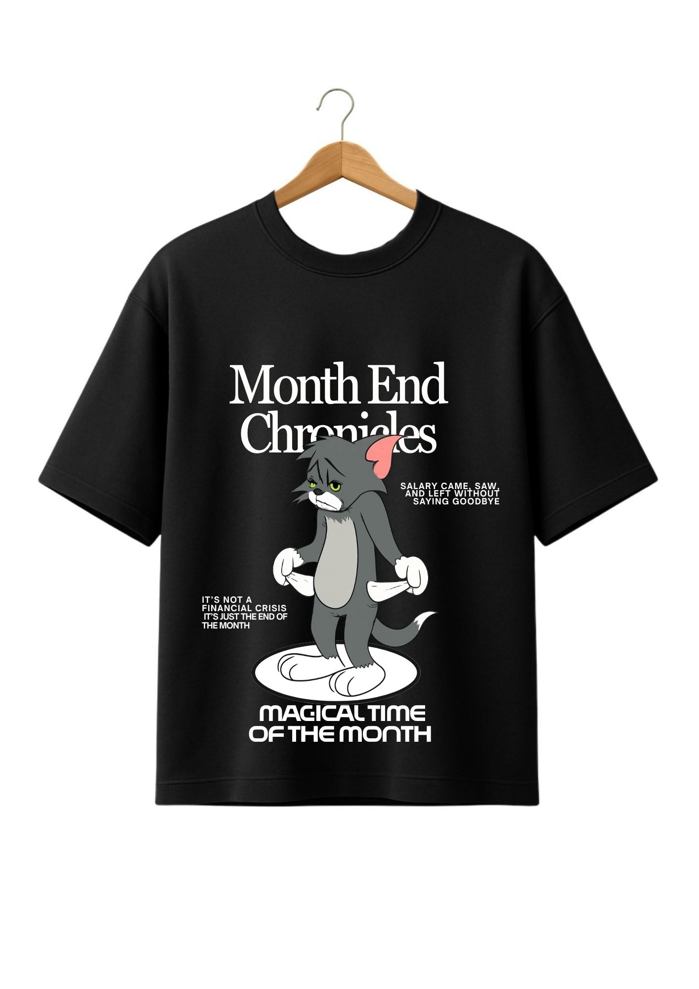 Unisex Oversized T-shirt Month End Chronicles - Image 6