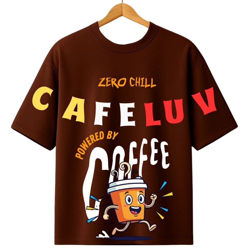 Oversized Unisex T-shirt – Chai Coffee is Love