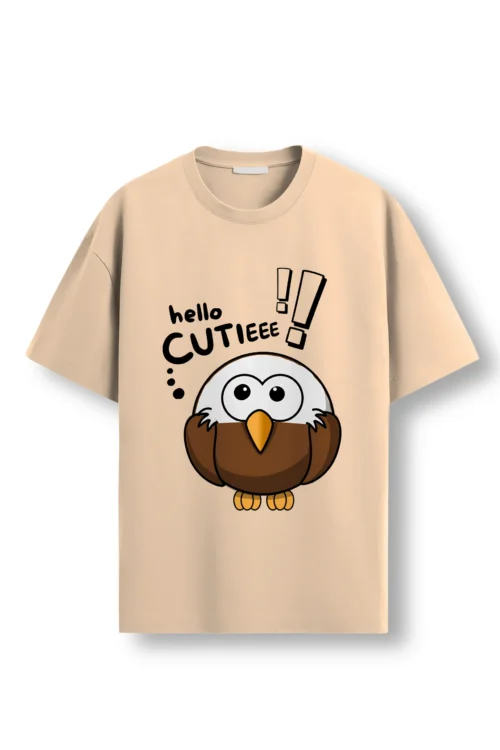 Hello Cutie Unisex Oversized T-shirt