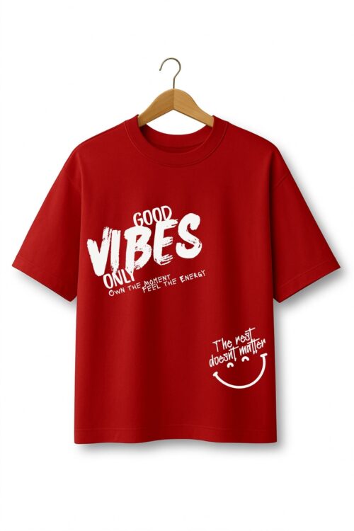 Lufit Oversized T-Shirt – Good Vibes