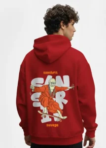 Sanskrit Savage Hoodie – Mystic Streetwear Edition