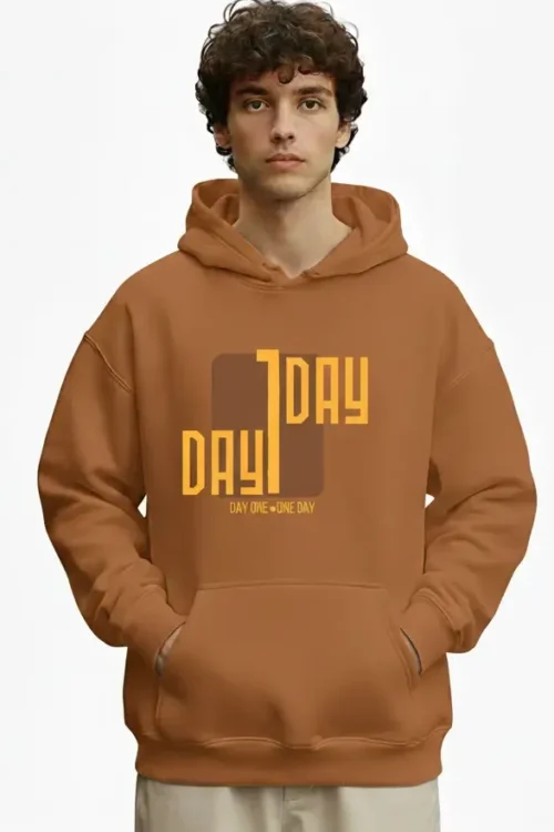 Oversized Hoodie by Lufit : Day1:1Day