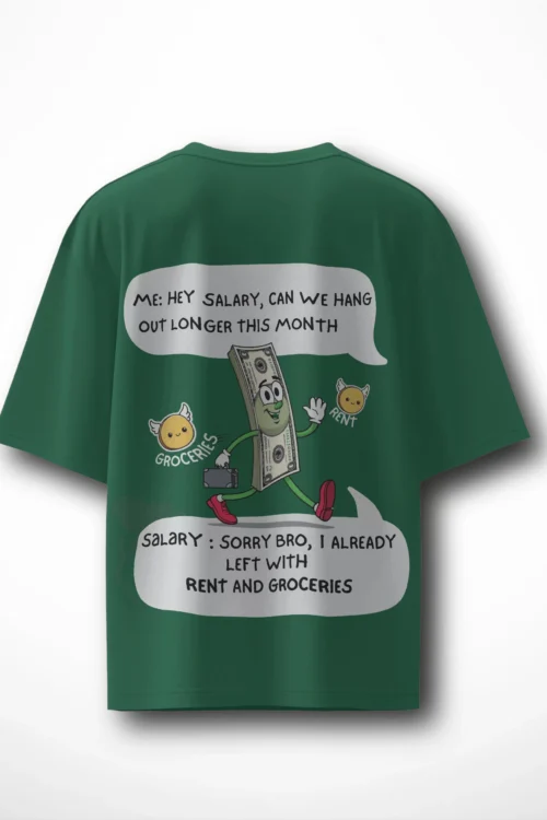 Broke Life Oversized Unisex T-shirt