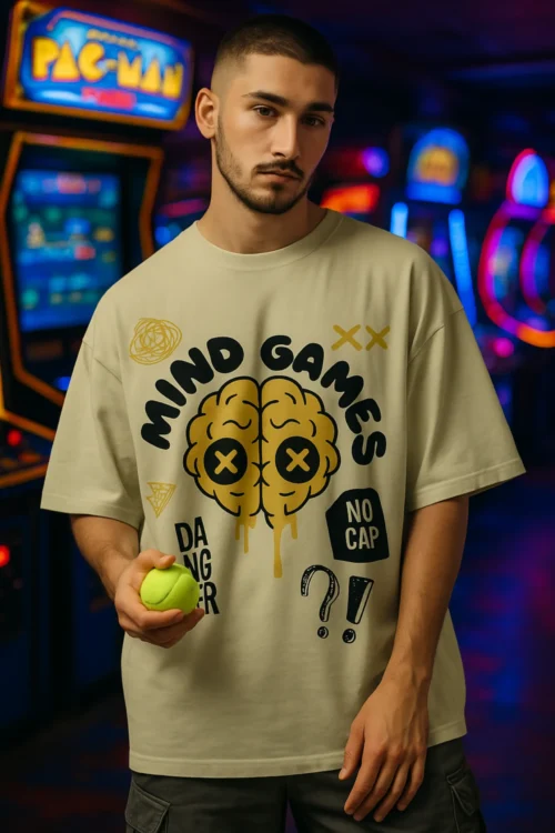 Lufit Premium Mind Games Oversized T-shirt