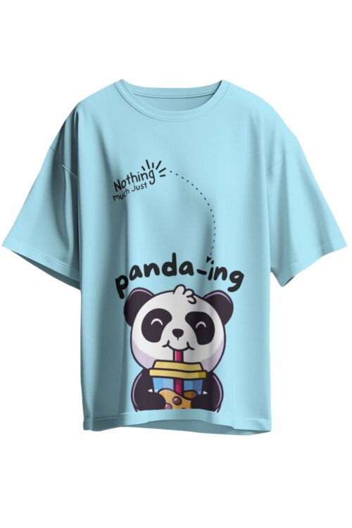 Female Classic T-shirt “Panda-ing”