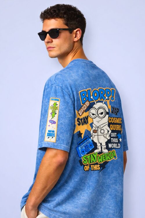 Acid Wash Oversized T-Shirt