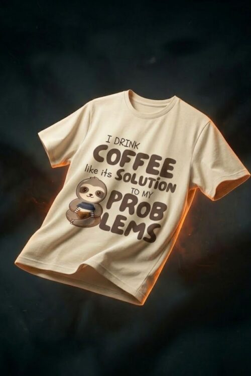 Coffee Mode Oversized T-Shirt