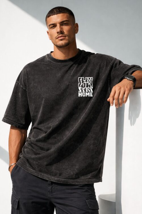 Unisex Acid Wash Tshirt